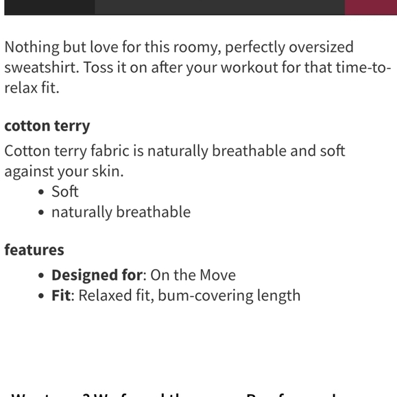 Lululemon Perfectly Oversized Crewneck Women's Light Purple Sweatshirt Size 20 - Picture 7 of 15